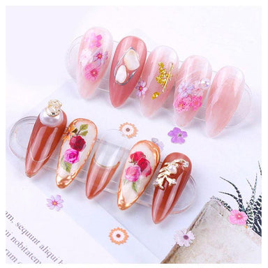 3D White Nail Flowers for Nail Art- 2 Set Acrylic Flower Nail Charms D –  EveryMarket